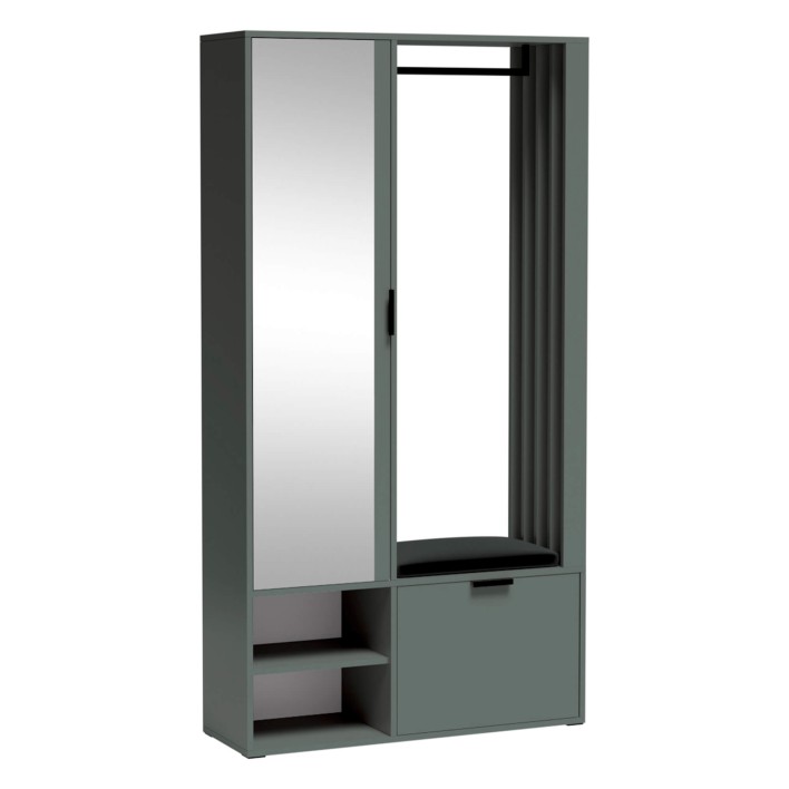 Garderoba z lustrem MILO UNI | Green stone1.jpg