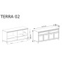 Komoda TERRA TA-2 | Szary diamentowy6.jpg