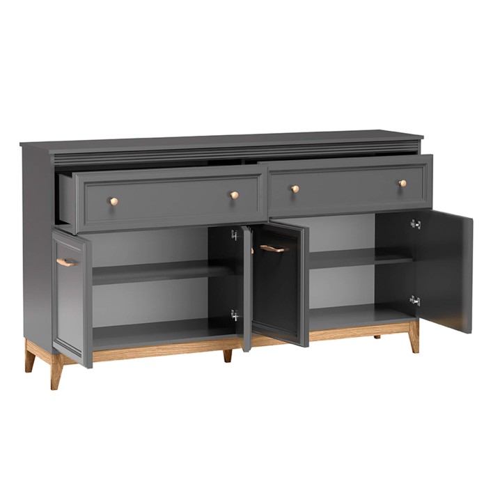 Komoda TERRA TA-2 | Szary diamentowy5.jpg