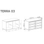 Komoda TERRA TA-3 | Szary diamentowy5.jpg