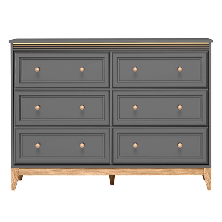 Komoda TERRA TA-3 | Szary diamentowy2.jpg