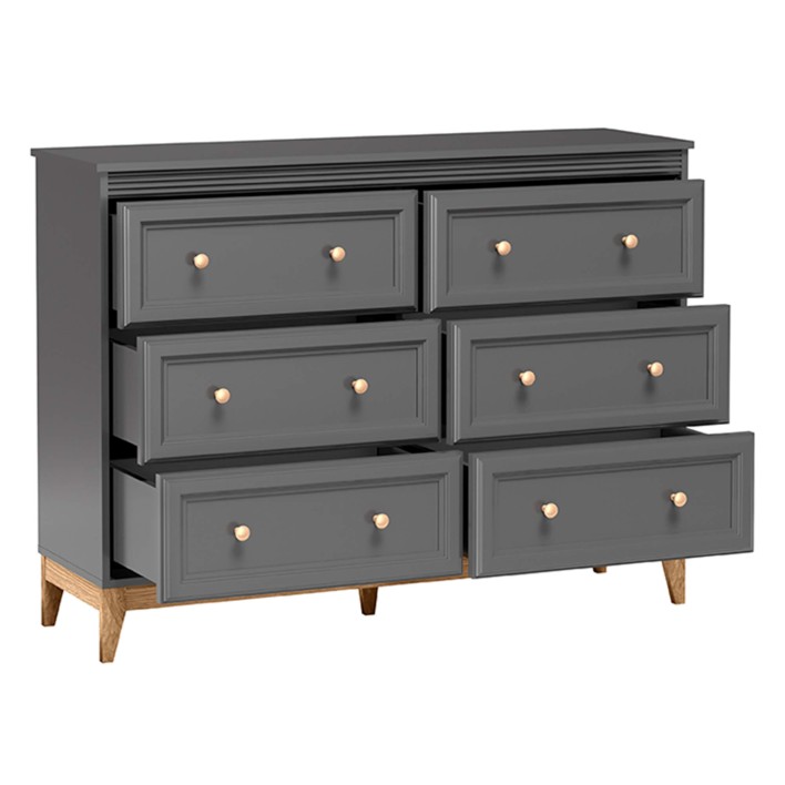 Komoda TERRA TA-3 | Szary diamentowy3.jpg