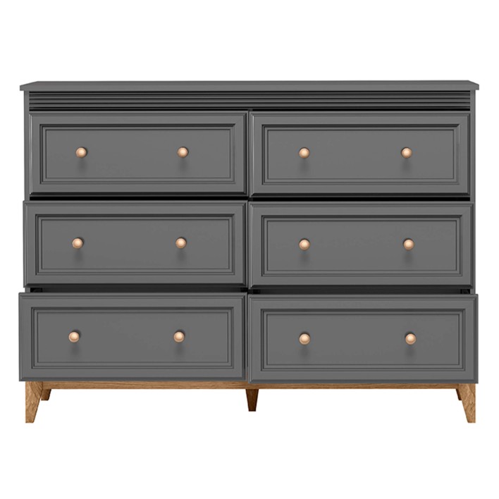 Komoda TERRA TA-3 | Szary diamentowy4.jpg