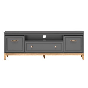 Szafka RTV TERRA TA-9 | Szary diamentowy