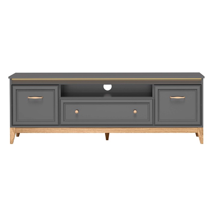 Szafka RTV TERRA TA-9 | Szary diamentowy3.jpg