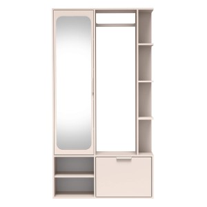 Garderoba z lustrem NALA | Cashmere