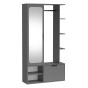 Garderoba z lustrem NALA | Szary diamentowy1.jpg