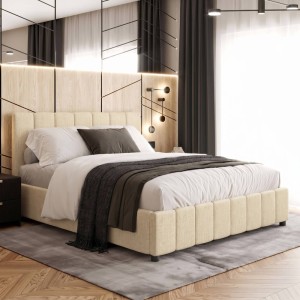 Łóżko tapicerowane z pojemnikiem LEA II | 180x200 | Monolith 04 | SZYBKA WYSYŁKA