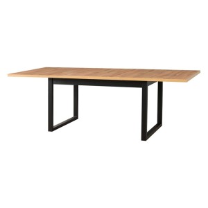 Stół drewniany loftowy IKON 3 L laminat 92x160/240