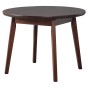 Stół Okrągły drewniany OSLO 4 MDF/okleina dąb 100/130-1