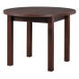 Stół drewniany POLI 4 laminat 100x100/180-1