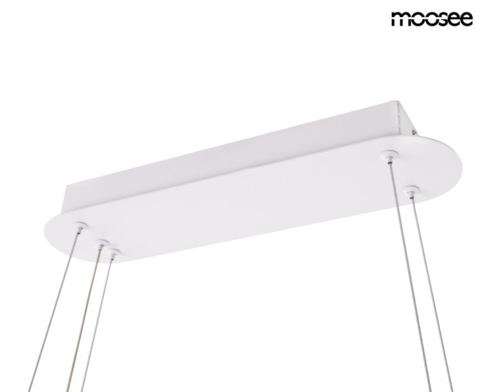 MOOSEE lampa wisząca MAZAYA biała
