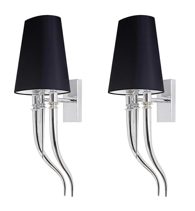 MOOSEE zestaw 2 sztuk lamp ściennych      DEVIL WALL 1 czarny