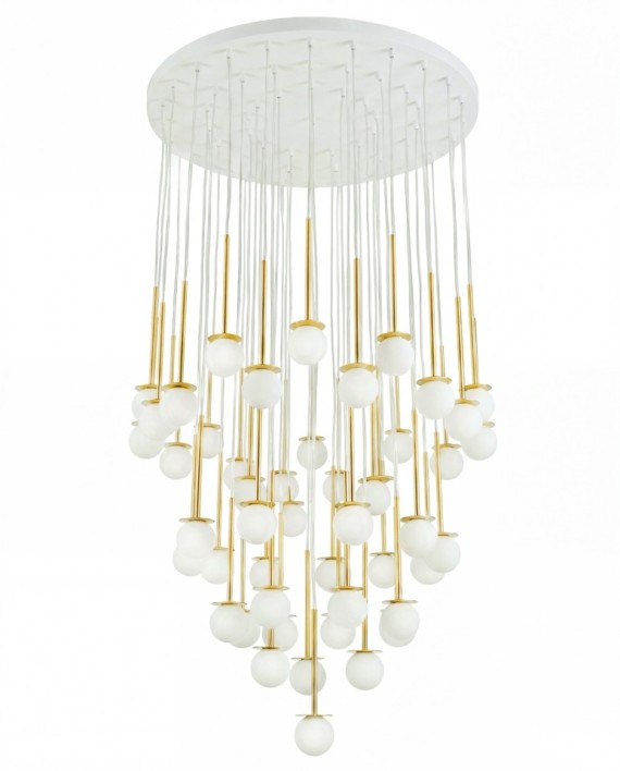 MOOSEE lampa wisząca CANNON DISC 50       złota