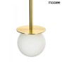 MOOSEE lampa wisząca CANNON DISC 50       złota-9