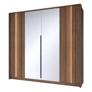 Komoda 183 AMARO | 4D + LED | Dąb dunin