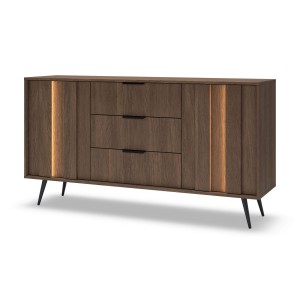 Komoda 153  AMARO | 2D3S + LED | Dąb dunin