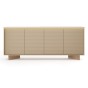 Komoda SEMI | 4D + LED | Bolivar naturalny + cappuccino-3