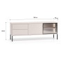 Szafka RTV BARNEE 04 | Cashmere-9