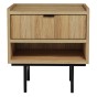 Stolik nocny EDISON | Hikora Natural | OUTLET-4
