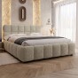 Łóżko tapicerowane z pojemnikiem 4583GP | 180x200 | Boucle | Quelle 6 | SZYBKA WYSYŁKA-1