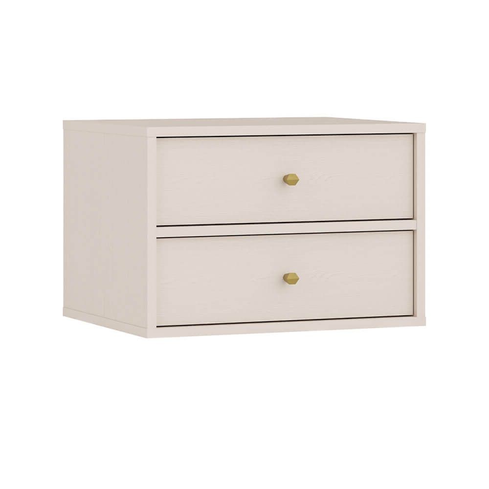 Stolik nocny wiszący TOKYO 4 2S | Typ 801 | Beż piaskowy | OUTLET