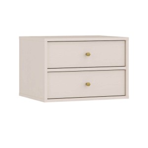 Stolik nocny wiszący TOKYO 4 2S | Typ 801 | Beż piaskowy | OUTLET