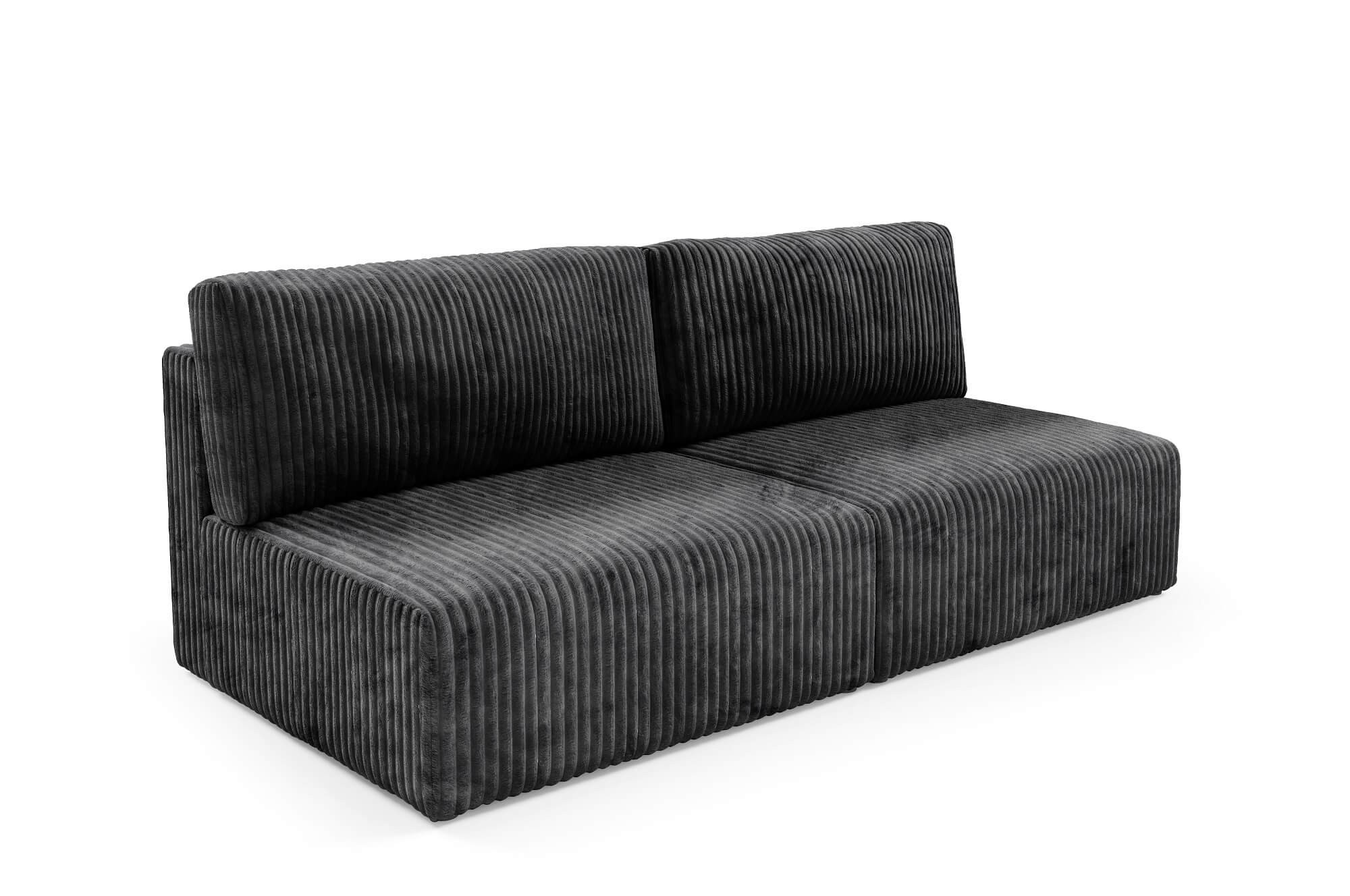 Sofa z funkcją spania BERGE | Bez podłokietników | Tilia 100 | SZYBKA WYSYŁKA
