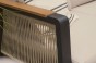 Zestaw mebli ogrodowych z aluminium PROVENCE DUO | Czarny + imitacja drewna | Beżowe poduszki OUTLET-27