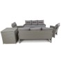 Zestaw mebli ogrodowych  MARSYLIA 8 | Technorattan | Mould | Poduszki szare 01 OUTLET-9