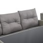 Zestaw mebli ogrodowych  MARSYLIA 8 | Technorattan | Mould | Poduszki szare 01 OUTLET-17