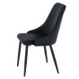 Krzesło tapicerowane DC-2502 | welur | czarny #66  OUTLET-5