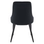 Krzesło tapicerowane DC-2502 | welur | czarny #66  OUTLET-7
