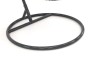 Fotel ogrodowy wiszący HC-001 | Technorattan | Czarny | Poduszki szare OUTLET-10