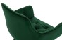 Krzesło tapicerowane DC-0084-3 Zielony | Nogi czarne | OUTLET-12
