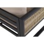 Zestaw mebli ogrodowych RAVENA + Stół Sycylia | Aluminium czarny | Beżowe poduszki-19