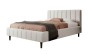 Łóżko tapicerowane SF1026 | 140x200 | Welur | Beżowy | OUTLET-5