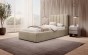 Łóżko tapicerowane z pojemnikiem SFG0116B P | 90x200 | Welur | Beżowy | OUTLET-4