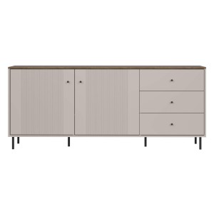 Komoda TIRAMISU 2D3S | Cashmere/Oak Antico