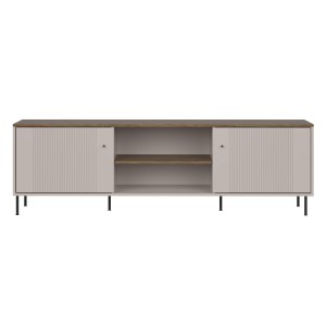 Szafka RTV TIRAMISU 2D | Cashmere/Oak Antico