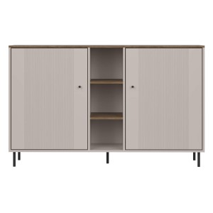 Komoda TIRAMISU 2D | Cashmere/Oak Antico