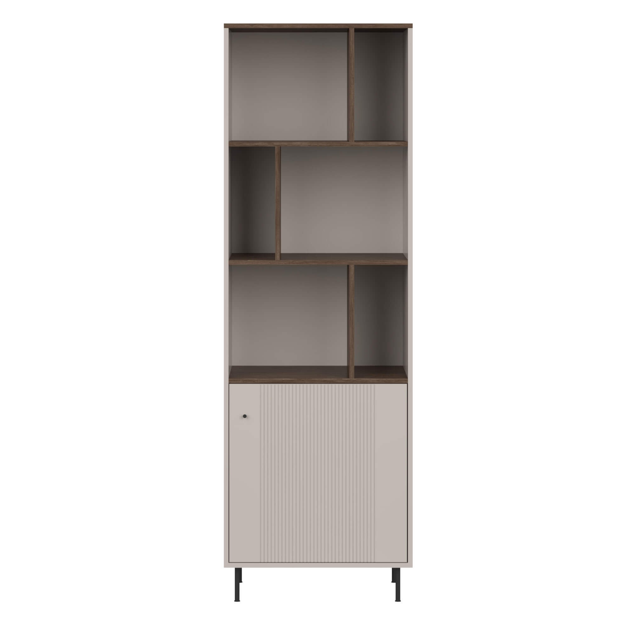 Regał TIRAMISU 1D | Cashmere/Oak Antico