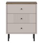 Szafka nocna TIRAMISU 3S | Cashmere/Oak Antico-1