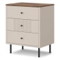 Szafka nocna TIRAMISU 3S | Cashmere/Oak Antico-5
