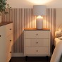 Szafka nocna TIRAMISU 3S | Cashmere/Oak Antico-2