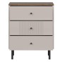 Szafka nocna TIRAMISU 3S | Cashmere/Oak Antico-8