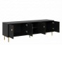 Szafka RTV PIANO 4D | Czarna-4