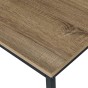 Biurko Loka 110x60cm naturalne/czarne-2