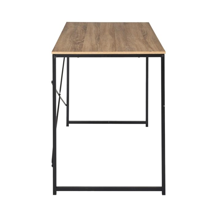 Biurko Loka 110x60cm naturalne/czarne