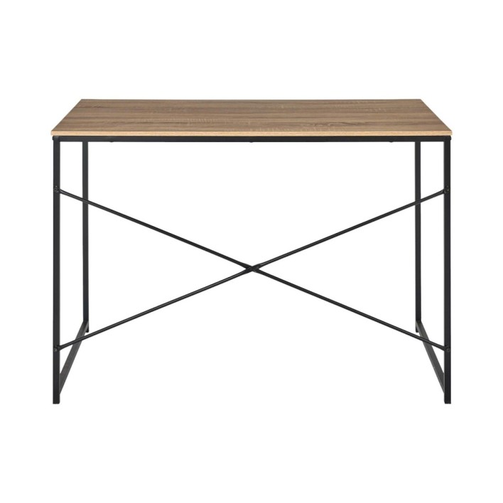 Biurko Loka 110x60cm naturalne/czarne